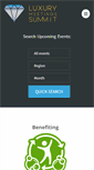 Mobile Screenshot of luxurymeetingssummit.com